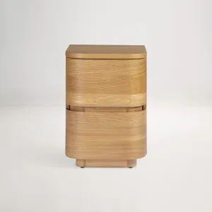 Halo Bedside Table, Natural Oak, by Lounge Lovers by Lounge Lovers, a Bedside Tables for sale on Style Sourcebook