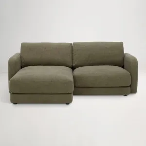 Cosmo 3S Reversible Chaise Sofa, Luxe Green, by Lounge Lovers by Lounge Lovers, a Sofas for sale on Style Sourcebook