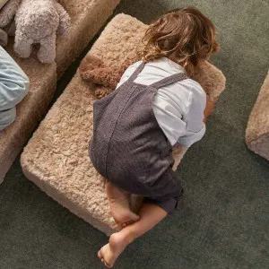 The Mini Chill Ottoman - Beige - Mocka by Mocka., a Kids Play Furniture for sale on Style Sourcebook