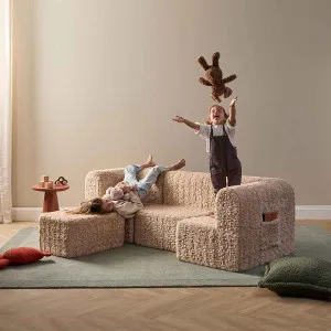 The Mini Chill Lounge - Complete Bundle - Beige - Mocka by Mocka., a Kids Play Furniture for sale on Style Sourcebook