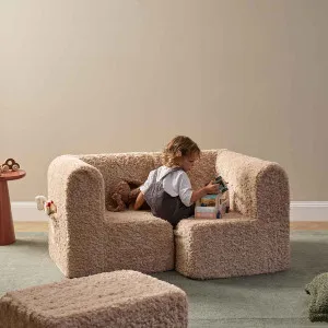 The Mini Chill Lounge - Corner Bundle - Beige - Mocka by Mocka., a Kids Play Furniture for sale on Style Sourcebook