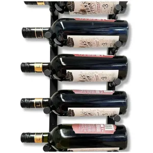KingsBottle 36 Bottle Floor-to-Ceiling Mounted Wine Rack with Offset Pegs FTC215W3050H-D18X1 by KingsBottle, a Refrigerators, Freezers for sale on Style Sourcebook