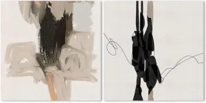 Life And Figures, Set Of 2 by Gioia Wall Art, a Prints for sale on Style Sourcebook