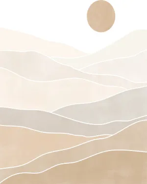 Beige Horizons by Gioia Wall Art, a Prints for sale on Style Sourcebook