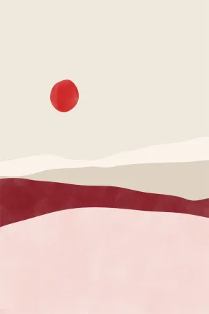 Red Sunrise by Gioia Wall Art, a Prints for sale on Style Sourcebook