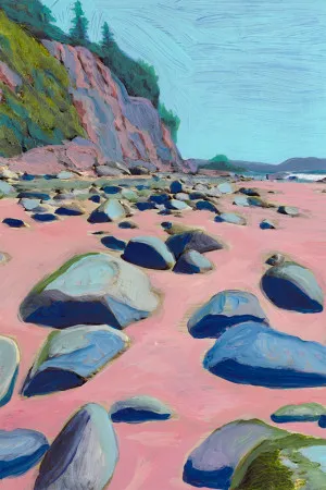 Pink Bay by Gioia Wall Art, a Prints for sale on Style Sourcebook