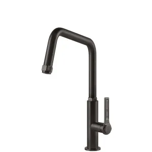 60051#707 Gessi Officine SquareSwivel BK by Officine, a Kitchen Taps & Mixers for sale on Style Sourcebook