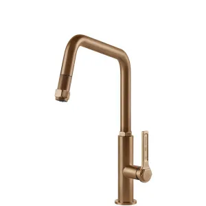 60053#726 Gessi Officine Square P'Out BZ by Officine, a Kitchen Taps & Mixers for sale on Style Sourcebook