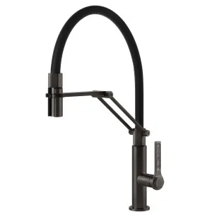 60055#707 Gessi Officine GN Flexi Hos BK by Officine, a Kitchen Taps & Mixers for sale on Style Sourcebook