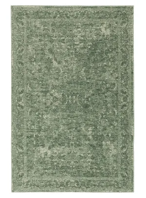 Gaia Tonal Green Rug by Miss Amara, a Persian Rugs for sale on Style Sourcebook