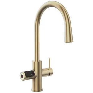 Zip HydroTap G5 Celsius Plus All-In-One Tap - Boiling Chilled and Sparkling Filtered Water with Hot and Ambient - Brushed Brass H5M783Z18AU-91295 by Zip, a Kitchen Taps & Mixers for sale on Style Sourcebook