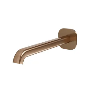 SYMMETRY In Wall Bath Spout 220mm Titanium Bronze by Highgrove Bathrooms, a Bathroom Taps & Mixers for sale on Style Sourcebook
