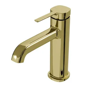 SYMMETRY Basin Mixer Champagne Gold by Highgrove Bathrooms, a Bathroom Taps & Mixers for sale on Style Sourcebook