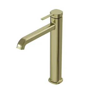 SYMMETRY Tall Basin Mixer Champagne Gold by Highgrove Bathrooms, a Bathroom Taps & Mixers for sale on Style Sourcebook