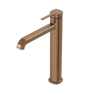 SYMMETRY Tall Basin Mixer Titanium Bronze by Highgrove Bathrooms, a Bathroom Taps & Mixers for sale on Style Sourcebook