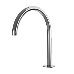 SYMMETRY Swivel Basin/Bath Hob Spout Polished Stainless Steel by Highgrove Bathrooms, a Bathroom Taps & Mixers for sale on Style Sourcebook