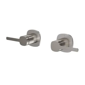SYMMETRY Shower Set Brushed Nickel by Highgrove Bathrooms, a Bathroom Taps & Mixers for sale on Style Sourcebook