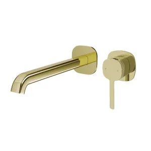 SYMMETRY In Wall Mixer & 220mm Spout Kit with Individual Wall Plate Champagne Gold by Highgrove Bathrooms, a Bathroom Taps & Mixers for sale on Style Sourcebook