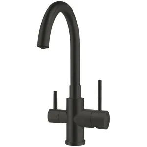 Zip 3 Way Filtered Mixer Tap Matte Black 94574Z03 by Zip, a Kitchen Taps & Mixers for sale on Style Sourcebook