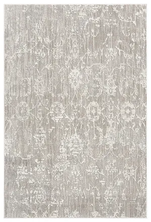Eliana Grey Ivory And Cream Traditional Floral Rug by Miss Amara, a Persian Rugs for sale on Style Sourcebook
