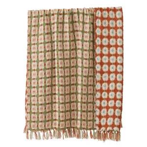 Elouise Wool Blend Throw 125x150cm Cocoa by Coast to Coast, a Throws for sale on Style Sourcebook