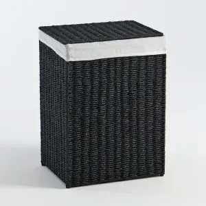 Habitat Collapsible Harbour Hamper Black by Habitat, a Laundry Bags & Baskets for sale on Style Sourcebook