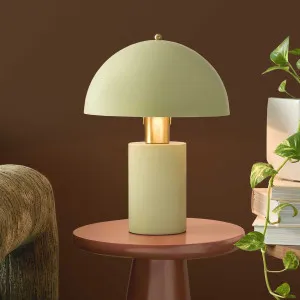 Dome Gloss Table Lamp - Olive - Mocka by Mocka., a Lamps for sale on Style Sourcebook