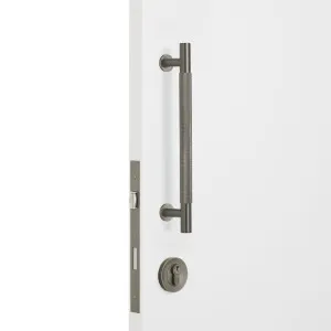 Gunmetal Roller Lock Kit - Charmian Pull by Manovella, a Door Hardware for sale on Style Sourcebook