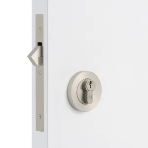 Brushed Nickel Sliding Door Lock Kit by Manovella, a Door Hardware for sale on Style Sourcebook