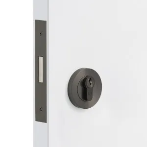 Gunmetal Euro Deadbolt Kit by Manovella, a Door Hardware for sale on Style Sourcebook