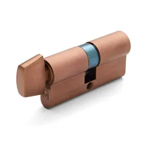 Sienna Bronze High Security Turn Snib 5 Pin Euro Cylinder by Manovella, a Door Hardware for sale on Style Sourcebook
