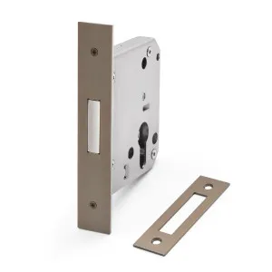 Aged Brass Euro Mortice Deadbolt 316SSS (60mm Backset) by Manovella, a Door Hardware for sale on Style Sourcebook