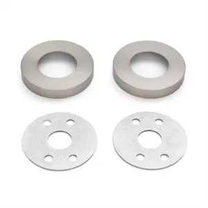 Brushed Nickel Large Rose Adaptor Kit - 65mm Diameter (Solid Brass) by Manovella, a Door Hardware for sale on Style Sourcebook