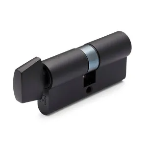 Matt Black High Security Turn Snib 5 Pin Euro Cylinder by Manovella, a Door Hardware for sale on Style Sourcebook