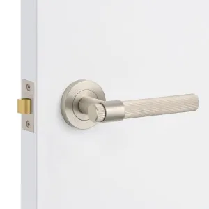 Brushed Nickel Passage Door Handle - Rochester by Manovella, a Door Hardware for sale on Style Sourcebook