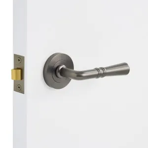 Gunmetal Passage Door Handle - Lexton by Manovella, a Door Hardware for sale on Style Sourcebook