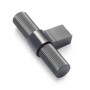 Gunmetal Fluted T-Bar - Athena by Manovella, a Cabinet Hardware for sale on Style Sourcebook