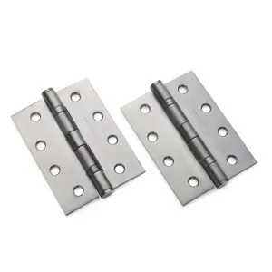 Gunmetal Ball Bearing Hinge (Pair) 100mm x 75mm by Manovella, a Door Hardware for sale on Style Sourcebook