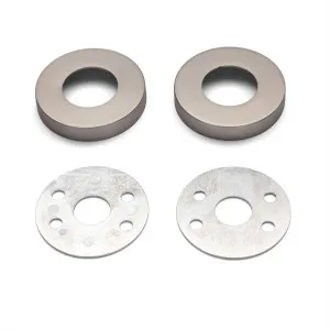 Brushed Nickel Large Rose Adaptor Kit - 65mm Diameter by Manovella, a Door Hardware for sale on Style Sourcebook