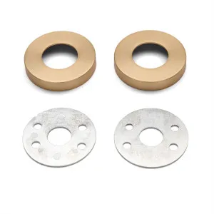 Satin Brass Large Rose Adaptor Kit - 65mm Diameter by Manovella, a Door Hardware for sale on Style Sourcebook