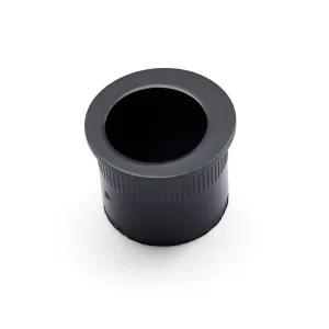 Matt Black Round Sliding Door Finger Pull by Manovella, a Door Hardware for sale on Style Sourcebook