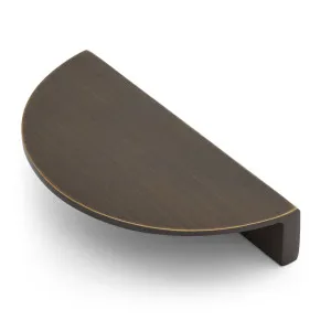 Aged Brass Half Moon Cabinet Pull - Iris by Manovella, a Cabinet Hardware for sale on Style Sourcebook