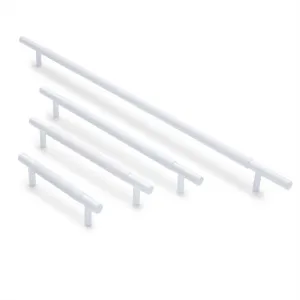 White Knurled Drawer Pull - Charmian by Manovella, a Cabinet Hardware for sale on Style Sourcebook