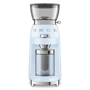 Smeg 50's Retro Style Coffee Grinder Pastel Blue CGF03PBAU by Smeg, a Espresso Machines for sale on Style Sourcebook