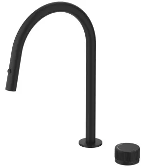 Mica Fluted Pull-Out Hob Mixer Set by Bella Vista, a Kitchen Taps & Mixers for sale on Style Sourcebook