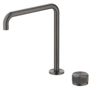 Mica Fluted Soft-Square Hob Sink/Basin Mixer Set by Bella Vista, a Bathroom Taps & Mixers for sale on Style Sourcebook