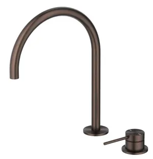 Mica Gooseneck Hob Sink/Basin Mixer Set by Bella Vista, a Bathroom Taps & Mixers for sale on Style Sourcebook