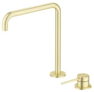 Mica Soft-Square Hob Sink/Basin Mixer Set by Bella Vista, a Bathroom Taps & Mixers for sale on Style Sourcebook
