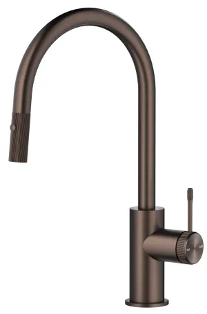 Mica Fluted Pull-Out Sink Mixer by Bella Vista, a Kitchen Taps & Mixers for sale on Style Sourcebook