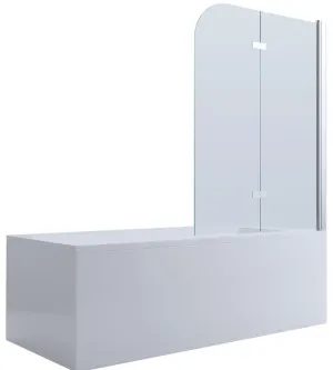 Double Swinging Bath Screen ? 1000mm by Bella Vista, a Shower Screens & Enclosures for sale on Style Sourcebook